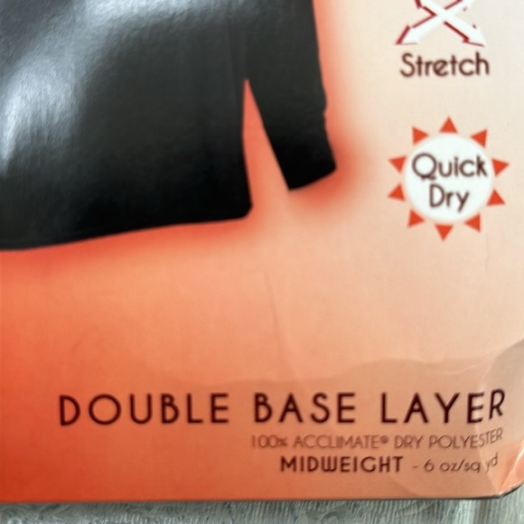 PolarMax 2.0 BASELAYER MIDWEIGHT BASELAYER- Black - Picture 11 of 16